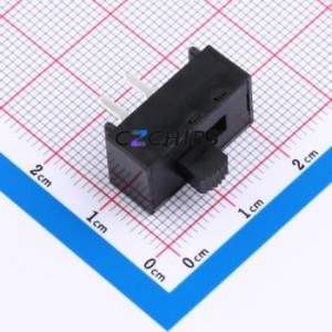L101011MS02Q Slide Switch Through hole Component (THT) Switch Single Pole Single Throw Rectangle Pin Header Through Hole 28V - Product Image 1