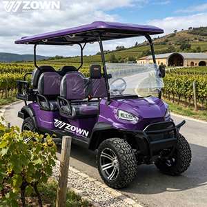 Carrito de Golf Eléctrico de 4 Ruedas, Buggy de Golf para 2/4 Pasajeros, 48V, para Servicio de Patrulla en Parques y Comunidades - Product Image 1