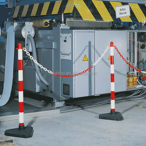 Juego de delineador intermitente triangular <span class=keywords><strong>Solar</strong></span>, 75 cm, carreteras flexibles, Seguridad de Tráfico, separador de carril, enrutador, poste delineador reflectante - Product Image 2