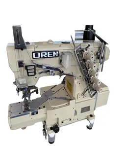 Knitted fabric sewing machine three needle five thread sewing machine shirt skirt coat sewing machine RN9300-A