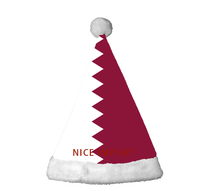 Meistverkaufte Polen-Flagge Weihnachtsmützen Komfortable Plüsch-Weihnachtsmützen für Erwachsene Neujahrs-Festliche Party-Kopfbedeckung