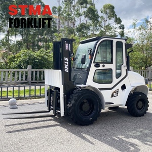 Stma 2.5 tấn 3.5 tấn 3 tấn 8000 LB Bốn bánh xe nâng ngã ba nâng tất cả các địa hình xe nâng để bán - Product Image 6