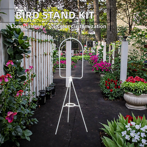 Fabriek Groothandel Metalen Papegaai Stand Draagbare Vogel Stand Opknoping Kooi Duurzaam Aangepaste Kleur Baars Voor Papegaaien Vogel Benodigdheden - Product Image 3