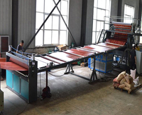 Machine de fabrication de cuir pour sols en PVC Ligne de production de revêtement de sol en PVC souple