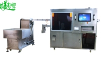 Chaîne de production de bouchons de bouteilles standard GS1 avec codage laser UV, capture de données QR, téléchargement, élimination des défauts et traçabilité complète