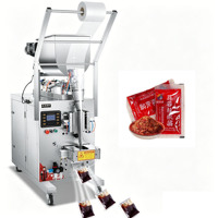 Machine de remplissage automatique de sauces commerciale pour l'emballage de sachets de ketchup et de sauce chili