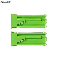 Amortisseur hydraulique à double ressort OEM/ODM - Acier inoxydable galvanisé et raccords en plastique pour système de quincaillerie de porte coulissante