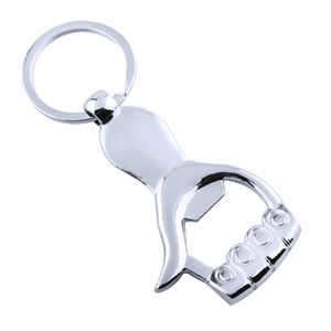 Custom Business Small Gift Palm Opener Metal <b>Car</b> <b>Key</b> <b>Ring</b> Replaceable LOGO Beer Bar Keychain <b>Key</b> Chain - Product Image 1