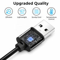 Câble de chargeur 5V 1A pour rasoir Philips Norelco One Blade QP2724 QP2834 MG5910 MG7910 MG9510 MG9520 PQ888 PQ889/Norelco Shaver 3900