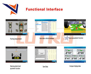 Shinely bánh xe điều chỉnh tự động theo dõi Bốn bánh xe sắp xếp máy 3D ô tô lốp xe aligner thiết bị - Product Image 5