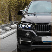 Pour BMW X5 F15 2014 2015 2016 2017 2018, mise à niveau des phares LED, nouveau phare de style X5 G05 LCI 2026 avec feux de jour DRL