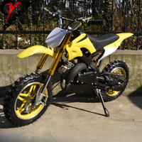 Nouveau 49cc 50cc enfants mini moto 2 temps entièrement automatique chinois pit bike enfants dirt bike cross moto avec CE