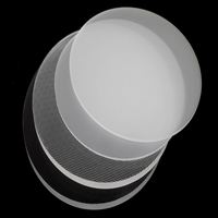 Feuille acrylique PS LGP transparente plaque de guidage de la lumière du panneau Led