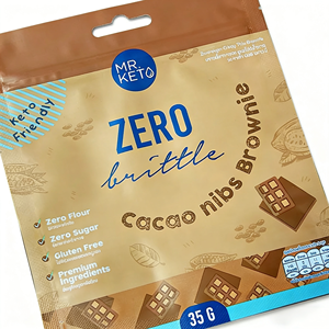 Sachet Doypack refermable anti-craquelures pour aliments, emballage de qualité alimentaire, résistant à l'humidité, personnalisable, certifié ISO9001, livraison rapide - Product Image 1