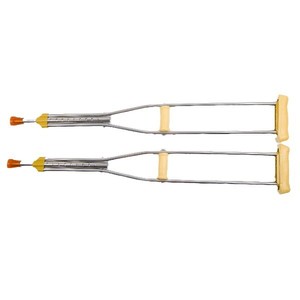 ไม้ค้ำยันรักแร้ วานหยิง สแตนเลส ขนาดกลาง สำหรับการฟื้นฟูสมรรถภาพ - Product Image 2