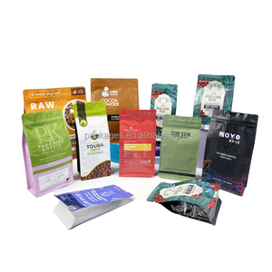 Tùy chỉnh khác nhau túi loại cà phê đậu đứng lên thực phẩm đóng gói túi Zip khóa cà phê bao bì túi - Product Image 3