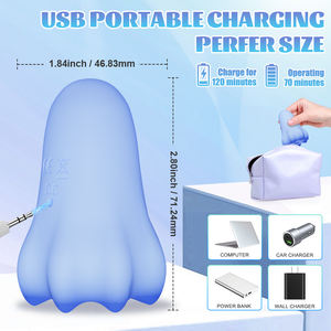 Mini masseur de lactation portable étanche pour soulager la douleur du <span class=keywords><strong>sein</strong></span> soins du lait vibrateur du <span class=keywords><strong>sein</strong></span> avec chauffage <span class=keywords><strong>et</strong></span> 10 modes de vibration - Product Image 5