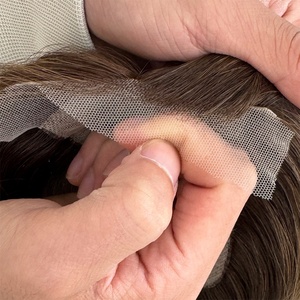 Topper de Cabello Humano Europeo 3x6 HD con Base de Seda y Encaje Frontal, 150% de Densidad, Nudos Decolorados, Personalizado de Fábrica - Product Image 3