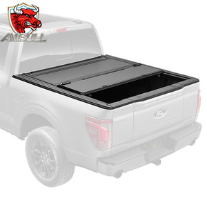 Cubierta Retráctil Rígida de Tres Pliegues para Camioneta, de Aluminio, de Alta Calidad, Marca Ambull, para Dodge y Toyota - Product Image 1