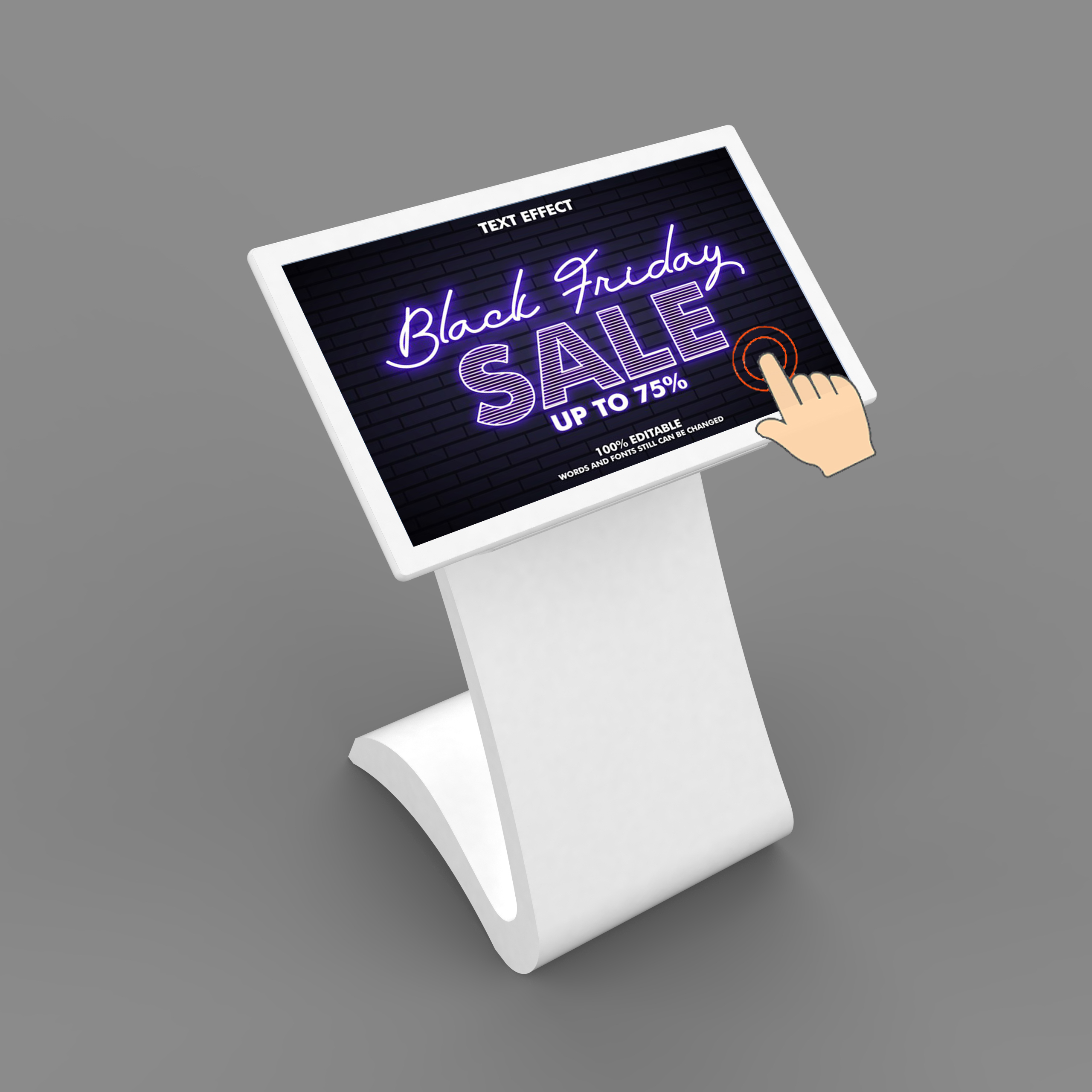 Vertical Interactive Digital Signage Lcd Digital Signage and Displays hd Poster Kiosk Touch Screen Self Service