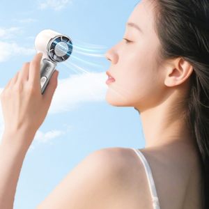4000mAh <b>Mini</b> Portable <b>USB</b> Rechargeable Bladeless Car Use 199level Turbo High-Speed Powerful Heat Dissipation Digital Display <b>Fan</b> - Product Image 2