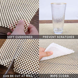 Revêtement de protection PVC Premium pour étagères, armoires de cuisine, tiroirs, réfrigérateur, voiture, non toxique, non adhésif, tissé, antidérapant, adapté aux animaux domestiques - Product Image 4