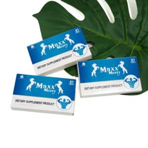 Boîte d'extrait d'herbes 500mg – Complément Alimentaire Masculin en Comprimés Bleus avec Extrait de Horny Goat Weed pour l'Énergie, la Vigueur et la Confiance - Product Image 2