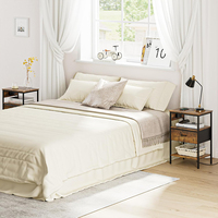 Table de chevet pliable en bois de luxe moderne personnalisée avec compartiment caché pour hôtel, chambre, salon, école, hôpital