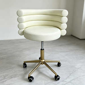 Tabouret de pédicure de luxe le plus vendu pour les techniciennes de salon de manucure, chaise portable de petite taille au design moderne - Product Image 1