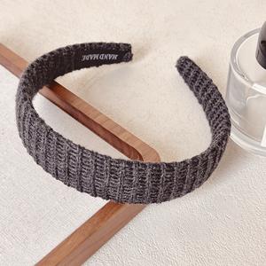 แถบคาดศีรษะแบบถักสำหรับผู้หญิงผ้าพันผมถักแบบโบฮีเมียนอบอุ่นสำหรับฤดูหนาว - Product Image 4