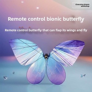 Hélicoptère mécanique télécommandé en forme de papillon bionique à ailes battantes pour enfants, idéal pour spectacles et concerts – Tendance - Product Image 4