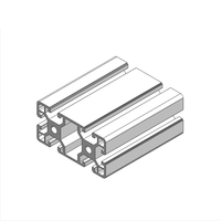 Profilé en aluminium Extrusion pour rideau T5, 2020 2040 2060 2080 6063, 1 pièce, profil en alliage d'aluminium, bagues de poinçonnage de porte, fenêtre