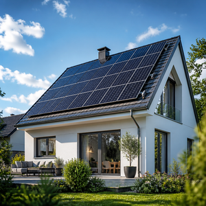 Monokristallines Solarmodul mit Halbzellen-Technologie, 120 Halbzellen, Schwarzer Aluminiumrahmen, Hochleistungs-PV-Modul für Hausdach-Stromsysteme - Product Image 2