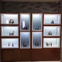 Projecteur d'hologramme LCD boîte transparente vitrine vitrine 3D holographique écran tactile boîte