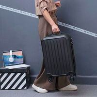 Vente en gros directe d'usine Nouveaux ensembles de bagages rigides Valise de voyage 3 pièces Trolley de voyage Bagages ABS