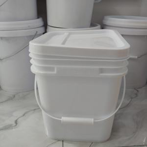 10L12L15L18L20L25L30L Cubo de embalaje de grado alimenticio Cubo de plástico con tapa y Asa - Product Image 4