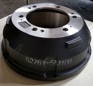 <span class=keywords><strong>Tambour</strong></span> de frein arrière gauche certifié ISO9001 YASSIA HD65/72/78 pour modèle de <span class=keywords><strong>voiture</strong></span> Mighty n°52761-5M100 - Product Image 2