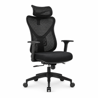 Chaise de bureau ergonomique, chaise de gaming, mobilier de bureau à domicile, chaise pivotante ergonomique réglable en maille, Offic 658A1