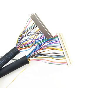 热卖1.25毫米间距HRS DF13 40针EDP电缆至1毫米间距JAE FI-X30 30针液晶LVDS电缆组件 - Product Image 2