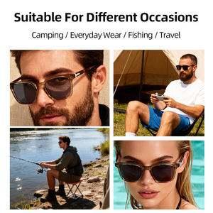 カスタムヴィンテージサングラス 高級サングラス レンズ デ ソル ルネット ドゥ リュクス ソレイユ トレンディデザイン ファッション メンズ レディース アセテート 高級サングラス - Product Image 5