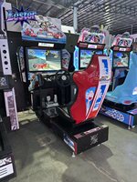 Machine de jeu de course automobile d'arcade commerciale, simulateur de conduite électronique pour centre de divertissement intérieur