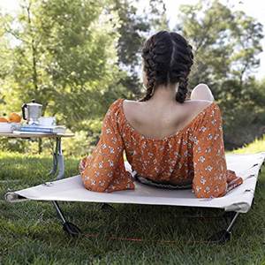 Heavy Duty Aluminum Frame Foldable Camp <b>Cot</b> With Oxford Fabric Mattress for Outdoor Patrol Team Bulk Order Folding Chair Bed - Product Image 4