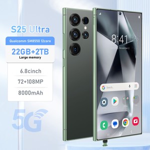 Nuevo Teléfono Celular S25 Ultra 2025, 22GB+2TB, Deca Core, 144Hz, Android 15, 5G CDMA, Pantalla Completa de 6.8'', Desbloqueado Global, Económico - Product Image 1