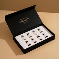 Boîtes rigides personnalisées pour l'emballage de peptides, boîte cadeau haut de gamme, impression en bronze pour les compléments de peptides de collagène (usage médical)