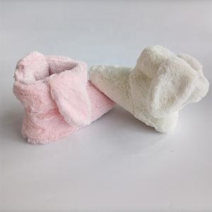 Hot Sale <strong>Women</strong> Anti-slip Sole Plush Indoor Snow <strong>Boots</strong> Girls Cute Warm Shoes <strong>Slipper</strong> with Bunny Ears - Product Image 6