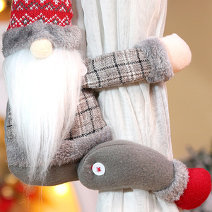 Decoraciones Navideñas para Cortinas al por Mayor 2025: Adornos Lindos de Muñeco de Nieve, Papá Noel y Alce para Regalos - Product Image 3