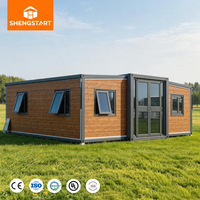 Salle de bain et salle de sport préfabriquées Ready Move 40 20, design européen moderne de luxe, structure en acier, extensible, anti-corrosion, écologique