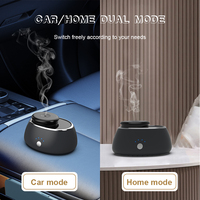 Diffuseur d'arômes de voiture intelligent à énergie solaire Diffuseur de parfum d'huile essentielle portable avec source d'alimentation USB pour usage domestique