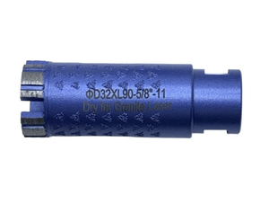 Steins ch neider gewinde 5/8 "-11 6mm Lochs äge Sinter M14 Diamant kern bohrer für Granit-Trocken bohr mauerwerk - Product Image 2