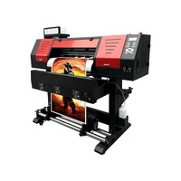Imprimante Eco Solvent 72cm 2.36ft 720mm Machine à Sublimation avec XP600 I3200 Tête d'impression pour Flex Banner Paper Vinyl Canvas Printing